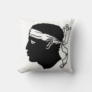 Corsica, France, Flag American MoJo Pillow