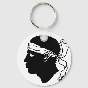 Corsica, France Key Ring
