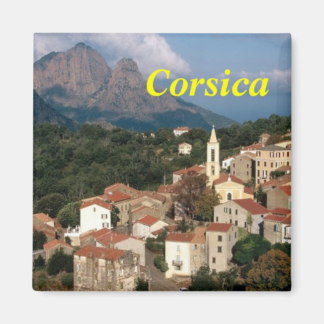 corsica france magnet (Front)