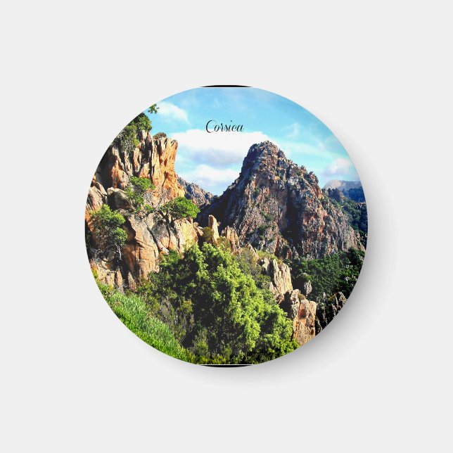 Corsica Landscape Magnet (Front)