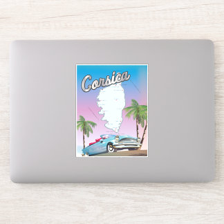 Corsica travel poster