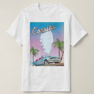 Corsica travel poster T-Shirt