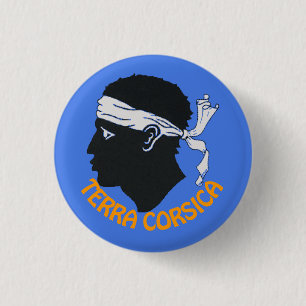 corsica will terra 3 cm round badge