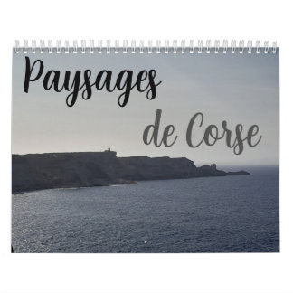 Corsican Landscapes Calendar