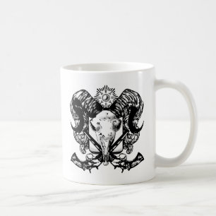 CORSICAN RAM HEAD COFFEE MUG
