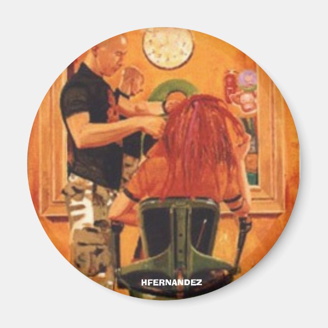 CORTE DE PELO MODERNO MAGNET (Front)