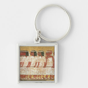 Cortege pulling the King's catafalque Key Ring