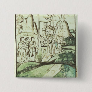 Cortes 15 Cm Square Badge