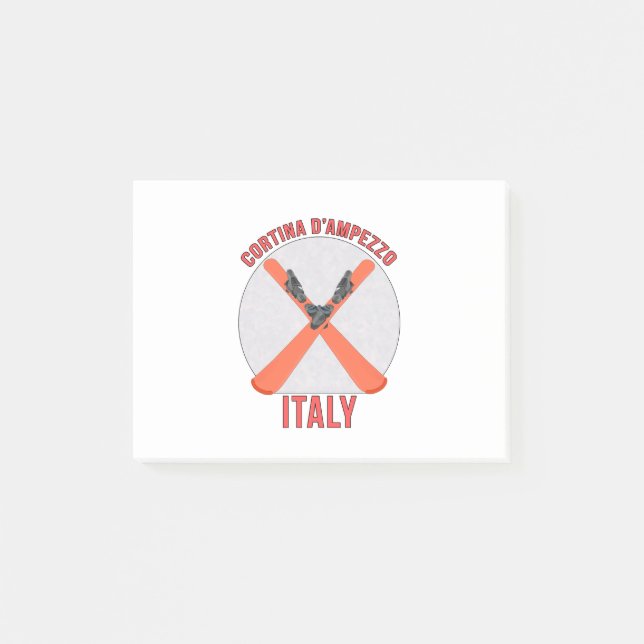 Cortina d’Ampezzo, Italy Post-it Notes (Front)