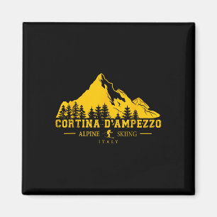 Cortina D'ampezzo Italy Ski Resort Alpine Skiing A Magnet