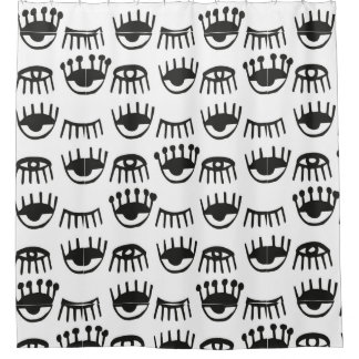 Cortina de Baño Ojos Shower Curtain