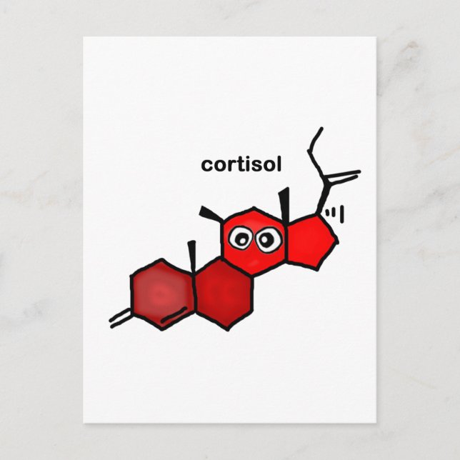 Cortisol Postcard (Front)
