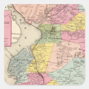 Cortlandt,Town Square Sticker