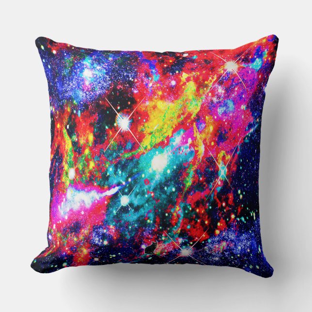 Coruscation Star Field Pillow (Front)