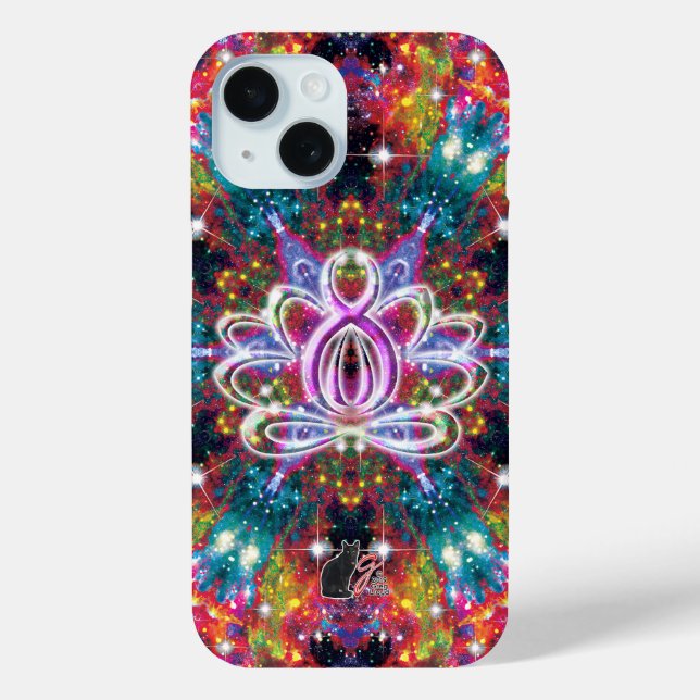 Coruscation Zen Lotus Case-Mate iPhone Case (Back)
