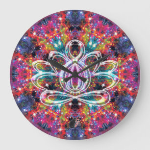 Coruscation Zen Lotus Clock