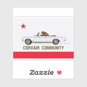 Corvair Community California EM flag