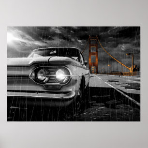 Corvair Dead Souls San Francisco  Poster