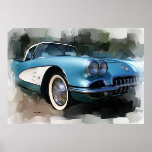 Corvette Art Print (Front)