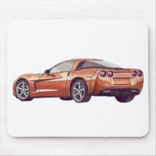 Corvette C6 Mouse Pad