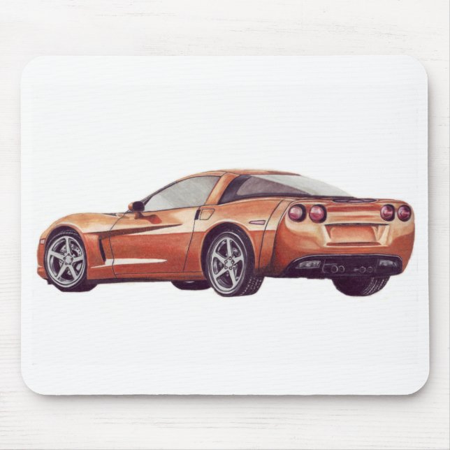 Corvette C6 Mouse Pad (Front)