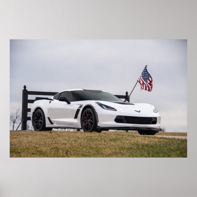 Corvette C7 Z06 Poster (Front)