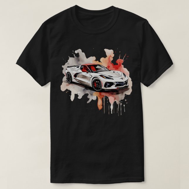 Corvette c8 T-Shirt (Design Front)