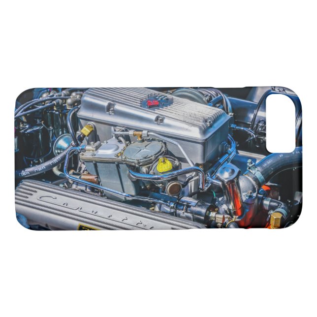 Corvette Fuel Injected Engine Case-Mate iPhone Case (Back (Horizontal))