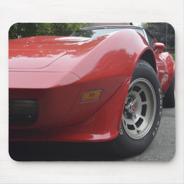 corvette mouse pad (Front)