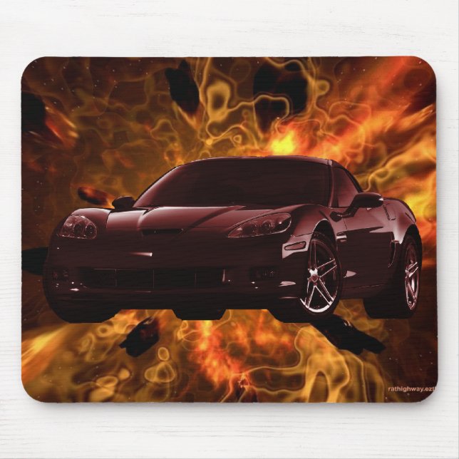 Corvette Mousepad (Front)