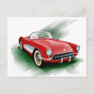 Corvette Postcard