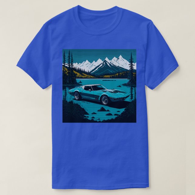 Corvette Stingray 1970 T-Shirt (Design Front)