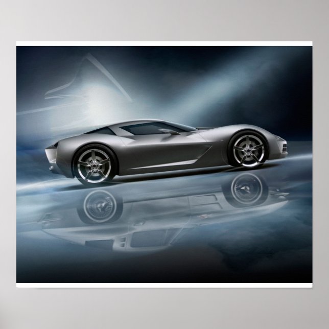 Corvette Stingray Concept Poster (Front)