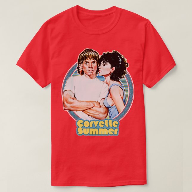 Corvette Summer Retro Design T-Shirt (Design Front)