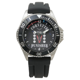 Corvette the V8 Punisher Black/Blue Watch