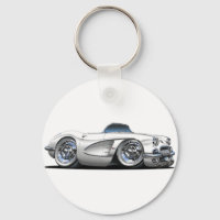 Corvette White Convertible