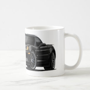 Corvette ZR1 Black Car Coffee Mug