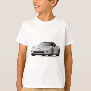 Corvette ZR1 White Car T-Shirt