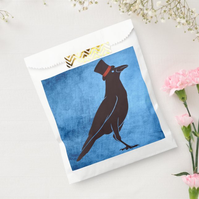 Corvids - Tophat Blackbird Raven Favour Bag (Sealed)