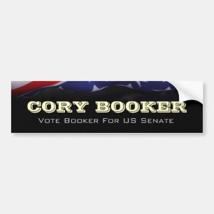 Cory Booker For US Senate Campaign Bumper Sticker