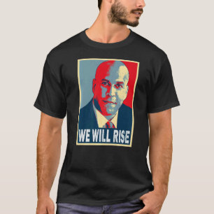 Cory Booker We Will Rise T-Shirt