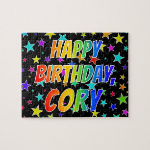 "CORY" First Name, Fun "HAPPY BIRTHDAY" Jigsaw Puzzle