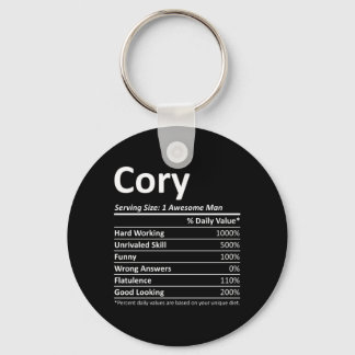 Cory Rition Funny Birthday Personalised Name Gift Key Ring