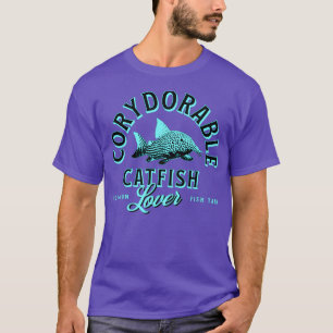 Corydoras Catfish Aquarium Fish Lovers Keeper Fish T-Shirt