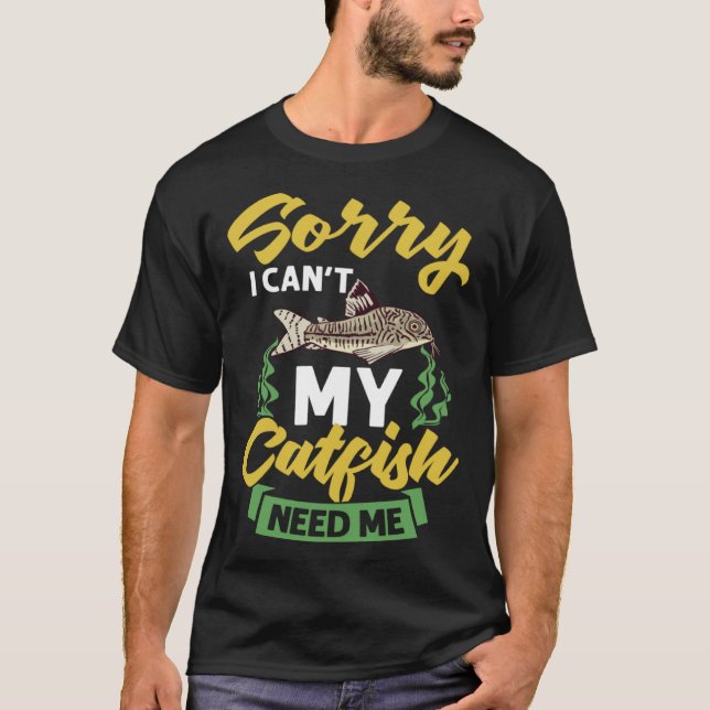 Corydoras Catfish Cory Fish Paleatus Adolfoi Aquar T-Shirt (Front)