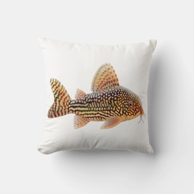 Corydoras Sterbae Catfish Pillow (Front)