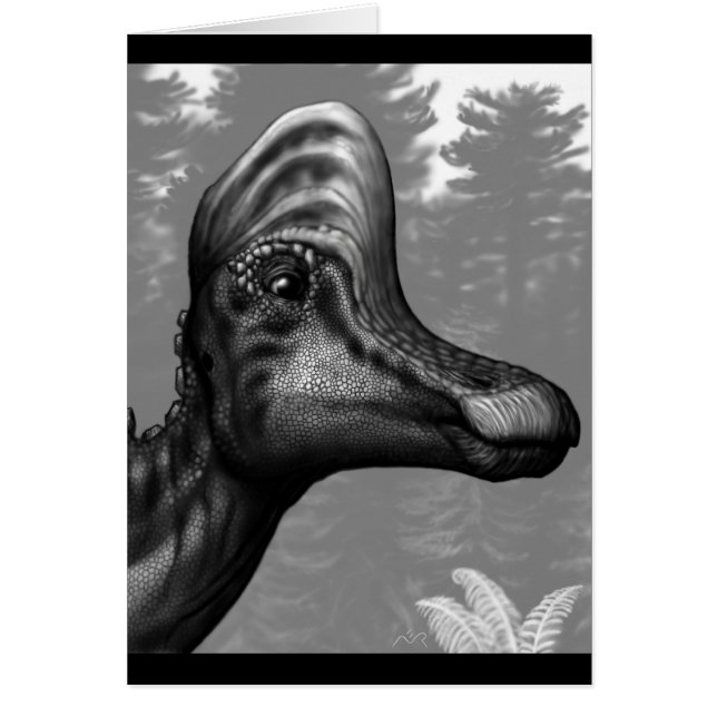 Corythosaurus Blank Card (Front)
