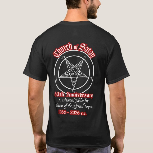 CoS 60th Anniversary 2-sided T-Shirt (Back)