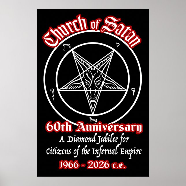 CoS 60th Anniversary Commemorative Poster (Front)