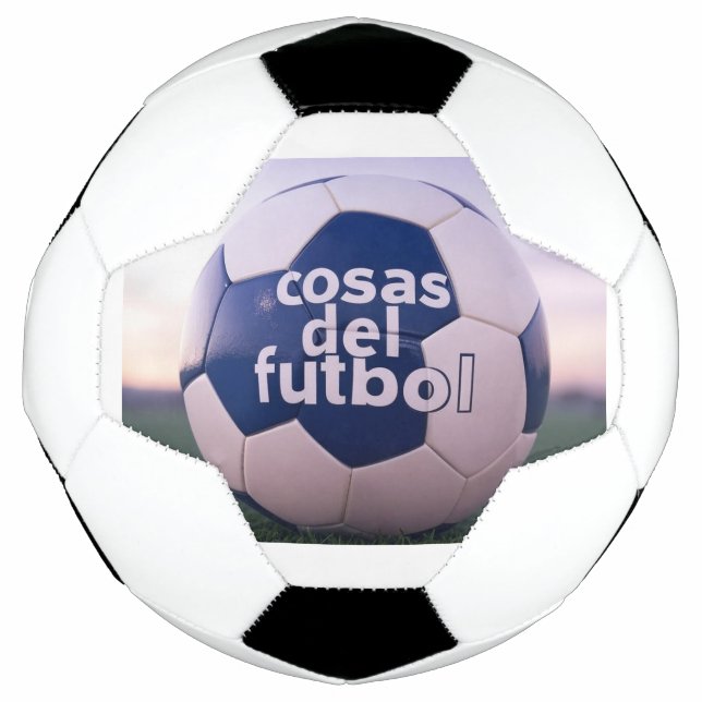 Cosas del futbol soccer ball (Front)